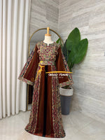 Janna+Nar Triple Stiched thoub Fully hand beaded Stayle GH056B