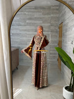 Janna+Nar Triple Stiched thoub Fully hand beaded Stayle GH056A