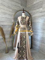 3 piece Kaftan beige