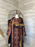 3 piece Kaftan brown
