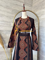 3 piece Kaftan brown