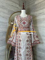 Sand hand beaded thobe final sale