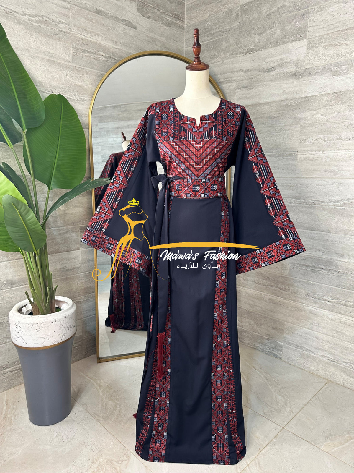 Navy blue Thobe