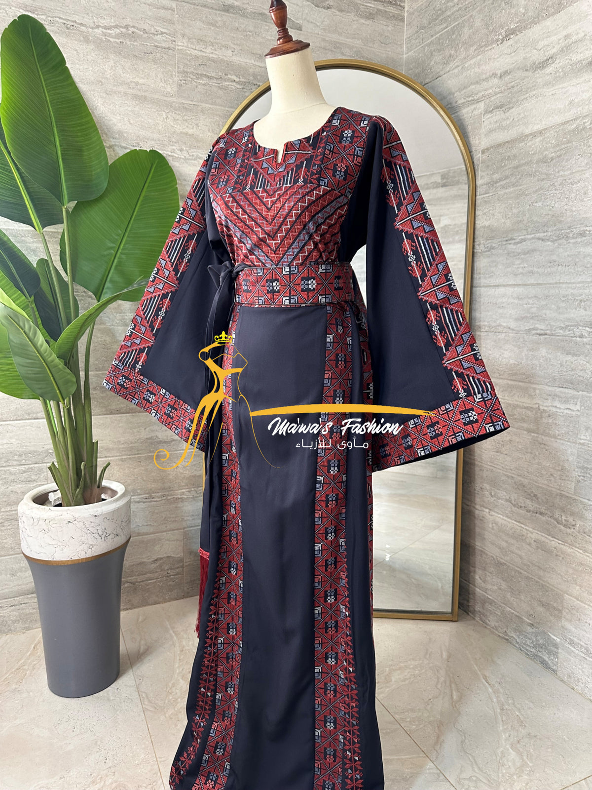 Navy blue Thobe