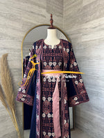 3 piece Kaftan navy blue final sale