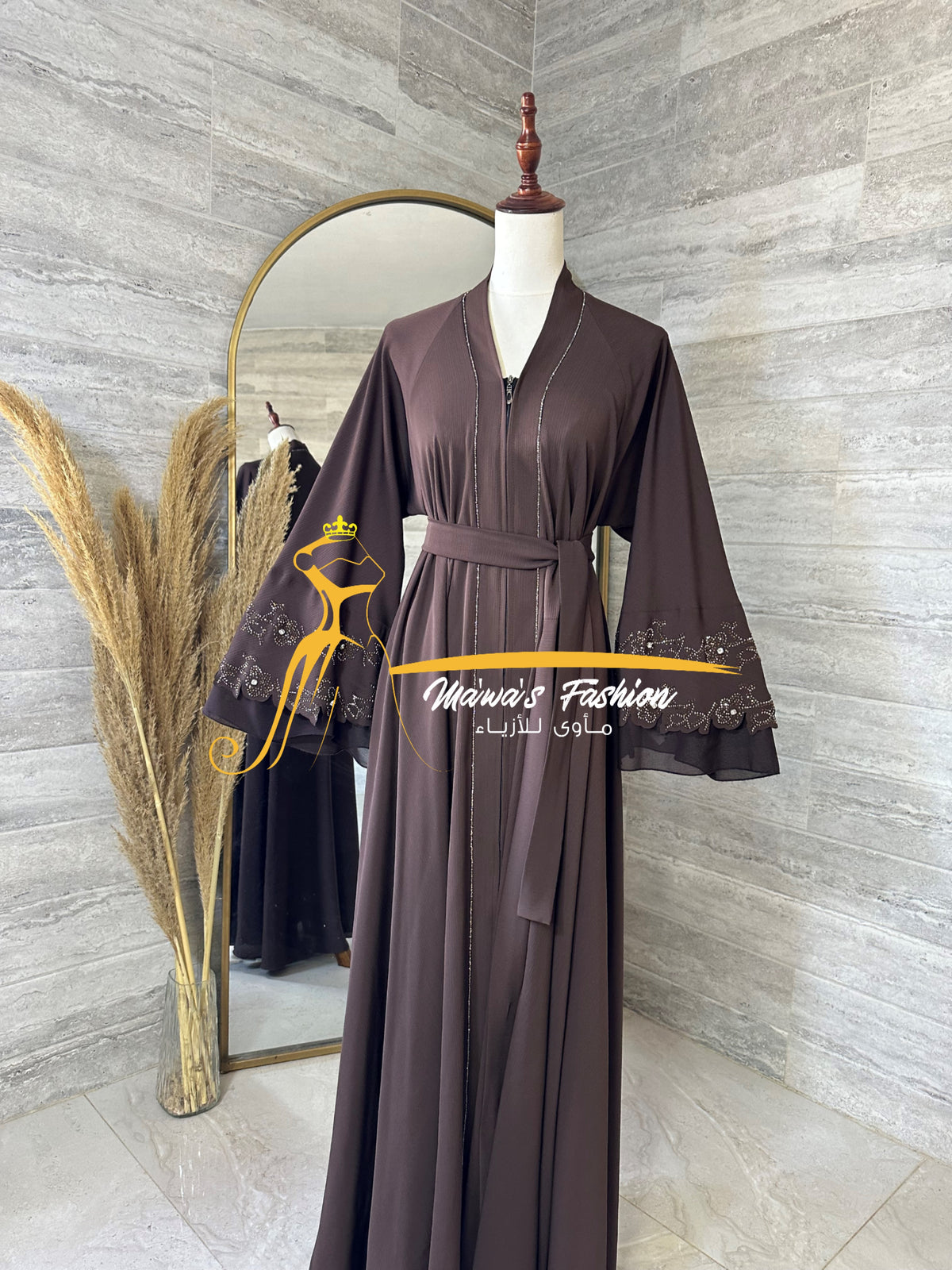 Abaya brown