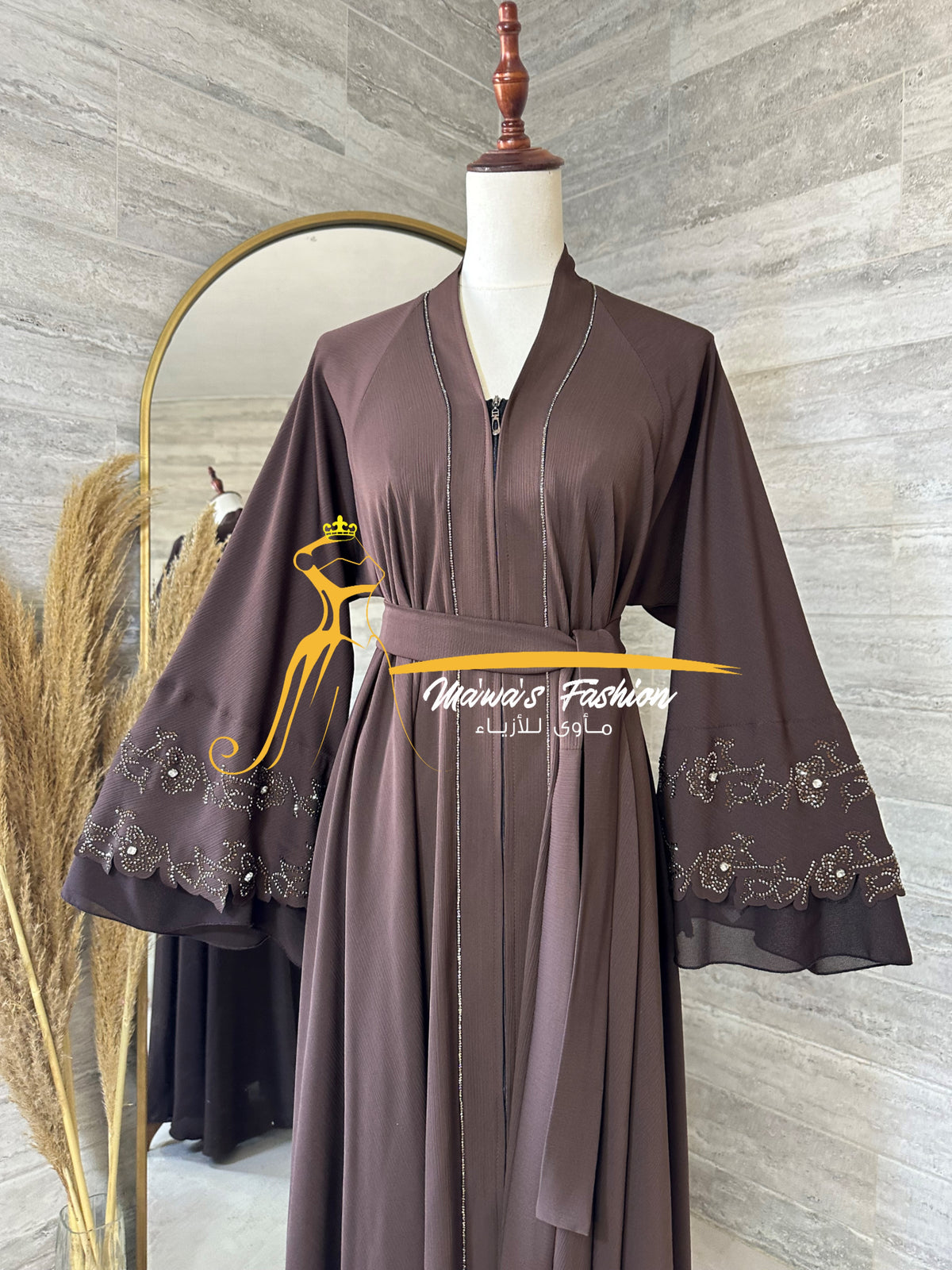 Abaya brown