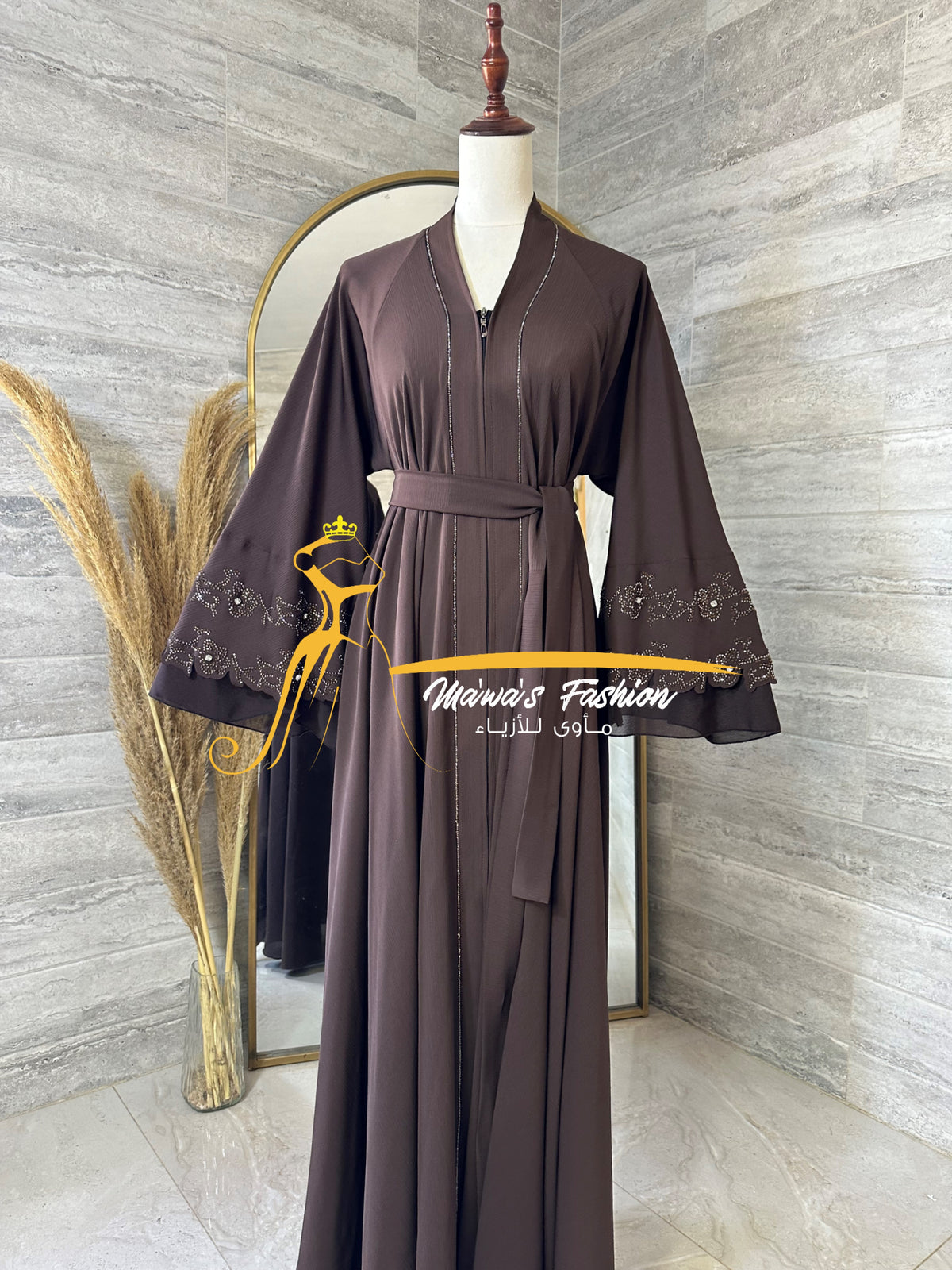 Abaya brown