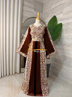Janna+Nar Triple Stiched thoub Fully hand beaded Stayle GH056A