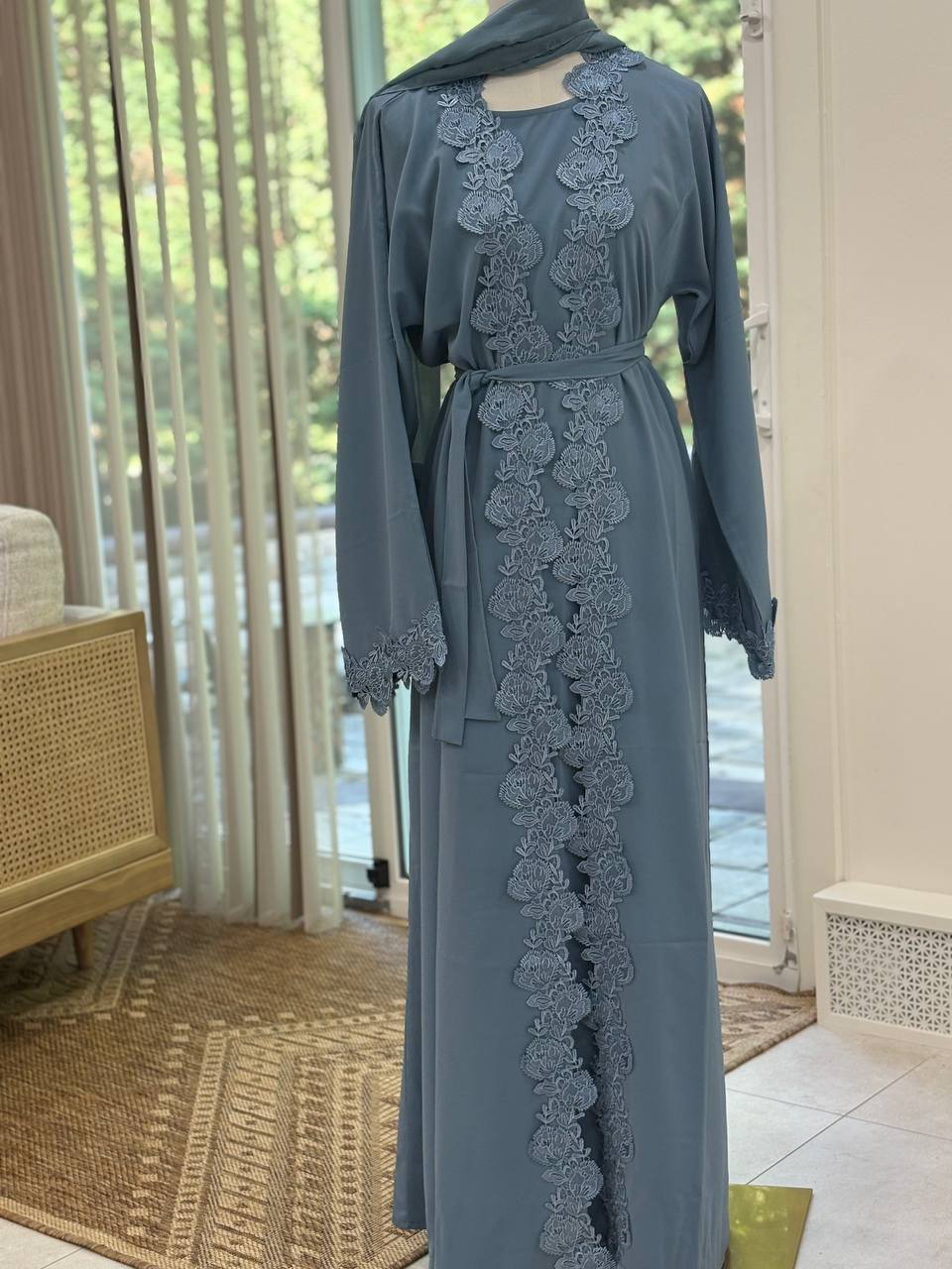 2 Piece Abaya