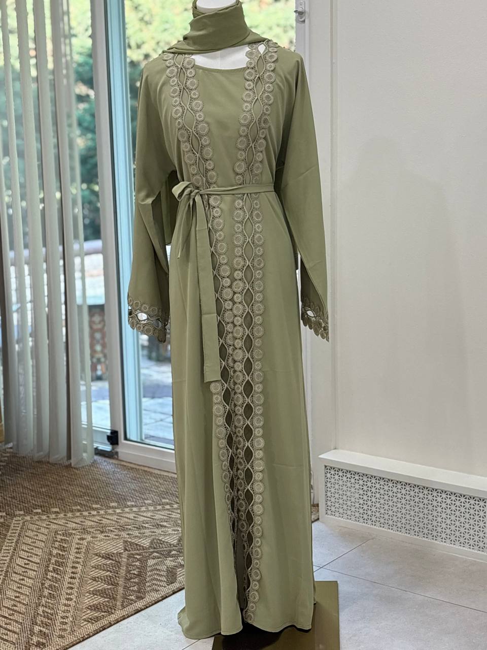 2 Piece Abaya